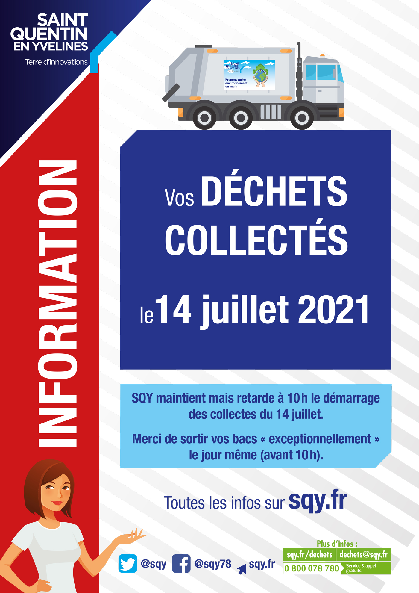 Information collecte dechets 14 juillet A3