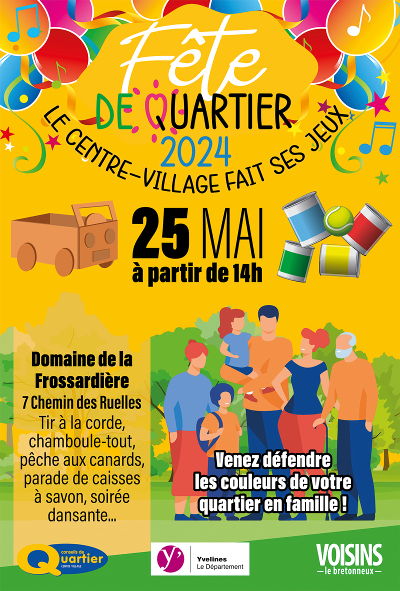 Affiche Fete Quartier Centre Village 2024 WEB