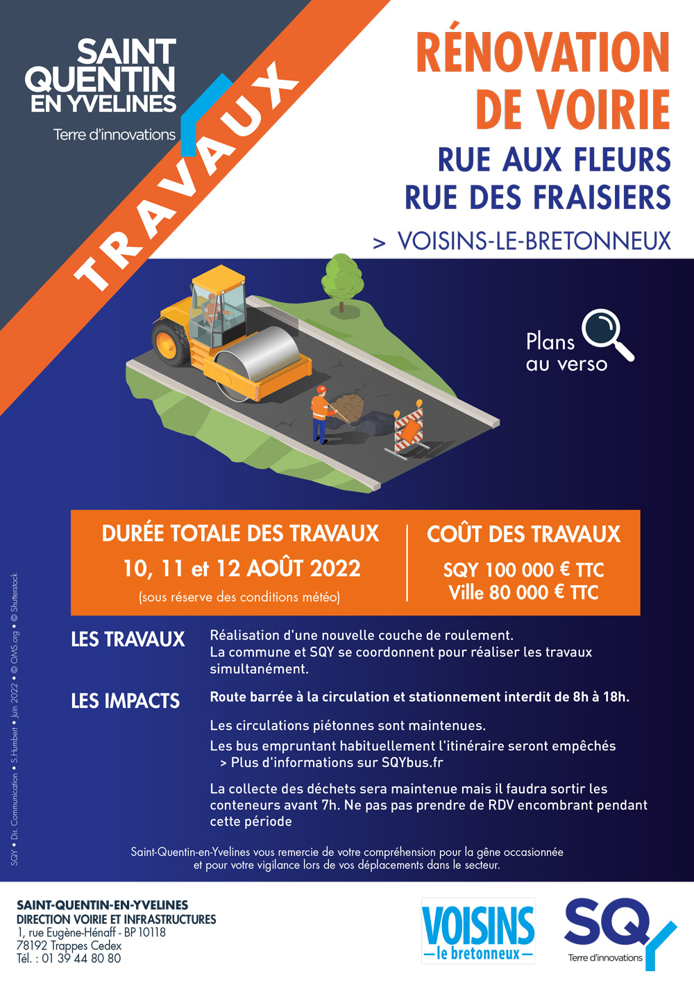 Renovation de voirie rue aux Fleurs rue des Fraisiers 1