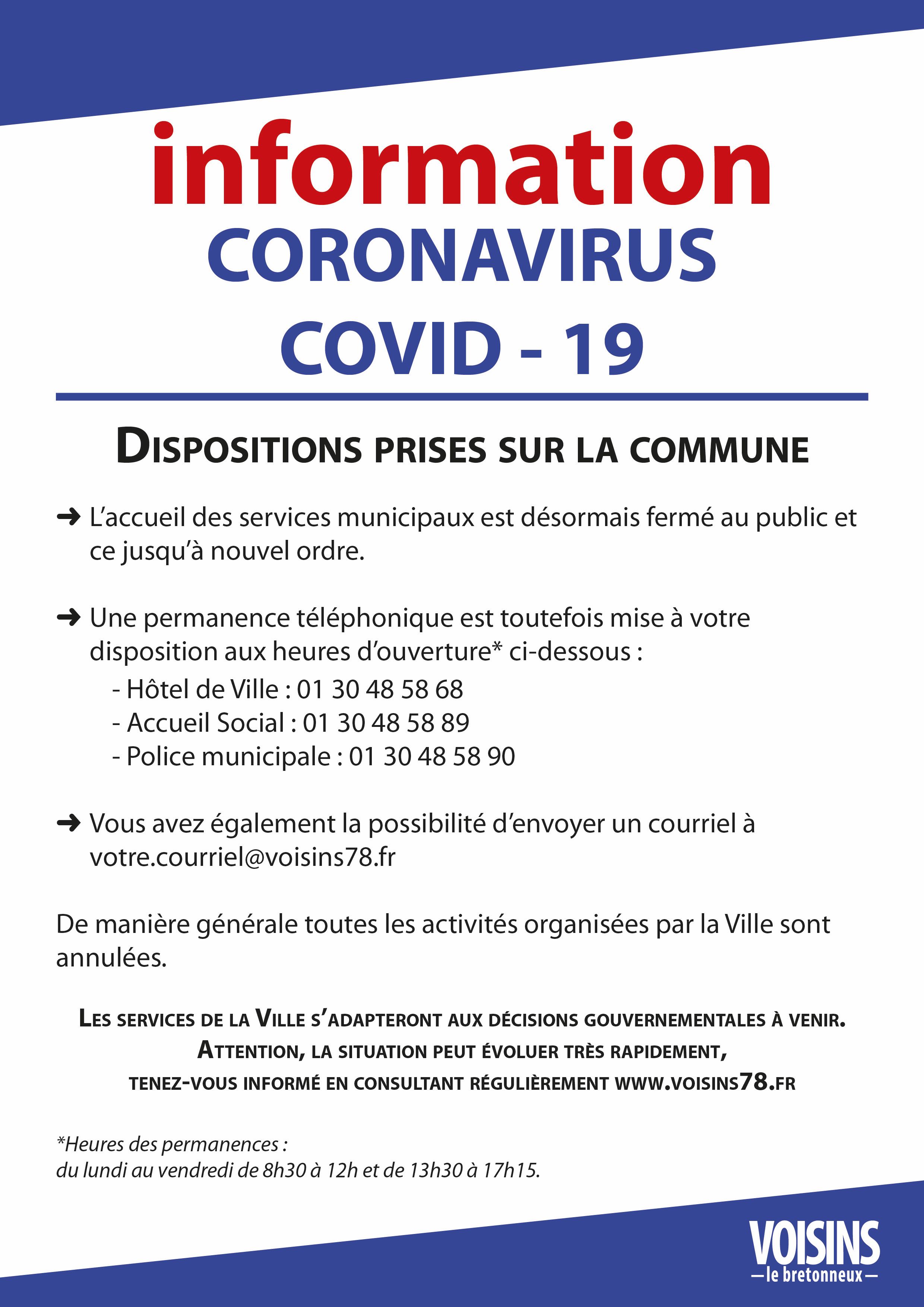 covid 16 mars 2020