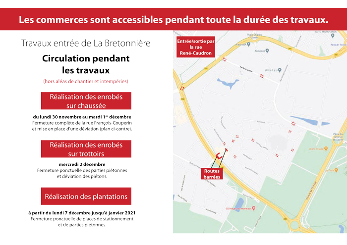 entree bretonniere circulation